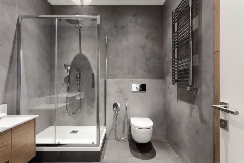 Modern Bathroom with New Shower