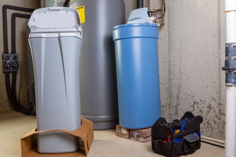 Water Softener in a Utility Room